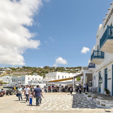 White Memories, Seafront Luxury Apartment Mykonos Mykonos Town Bagian luar foto