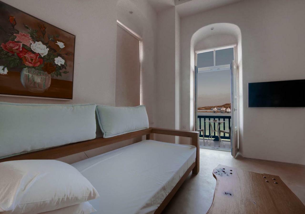 White Memories, Seafront Luxury Apartment Mykonos Mykonos Town Bagian luar foto