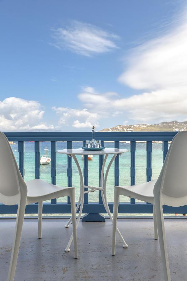 White Memories, Seafront Luxury Apartment Mykonos Mykonos Town Bagian luar foto