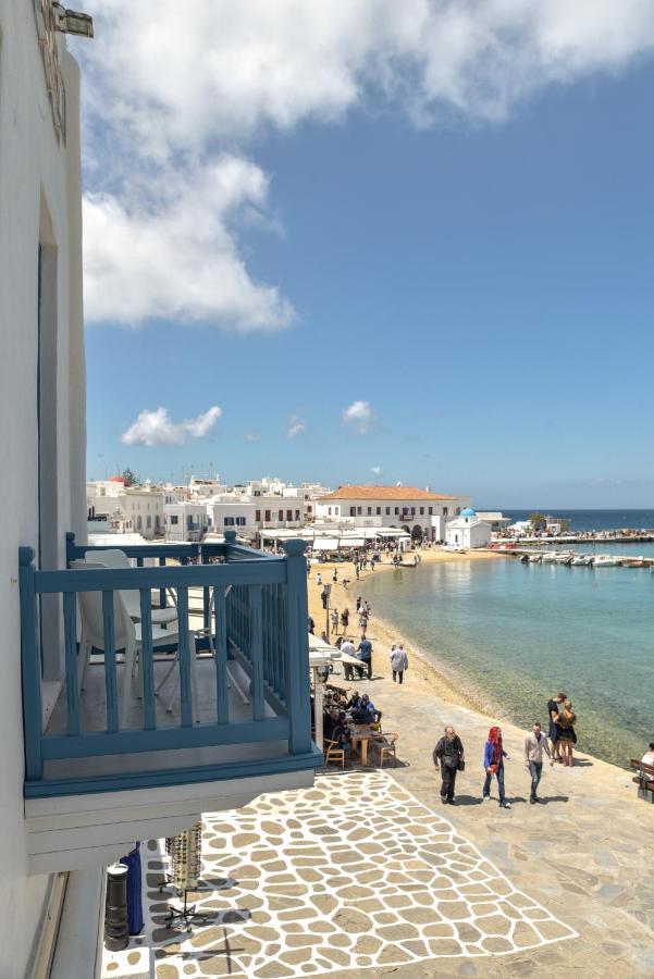 White Memories, Seafront Luxury Apartment Mykonos Mykonos Town Bagian luar foto