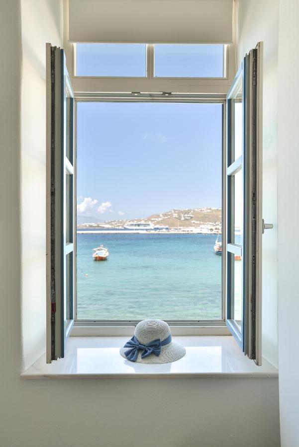White Memories, Seafront Luxury Apartment Mykonos Mykonos Town Bagian luar foto